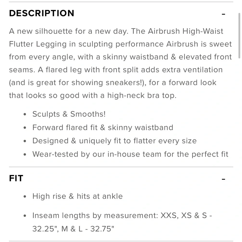 ALO Yoga airbrush high-waist flutter Black Leggings - Picture 16 of 16